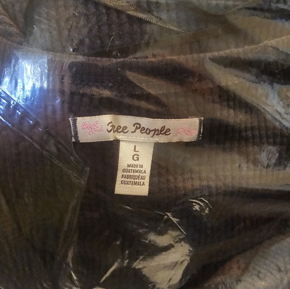 Free People Long Sleeve Waffle Thermal